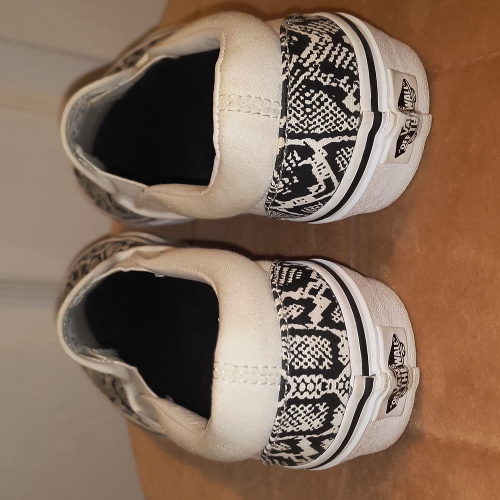 Vans Classic Slip-On Python Print Size 7 - image 5